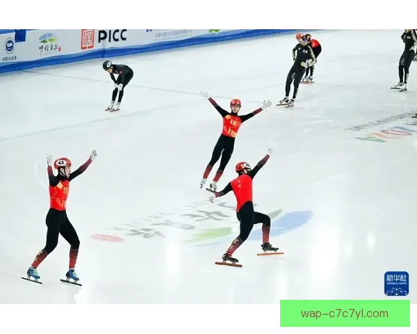 中国短道男子接力力拼第五名